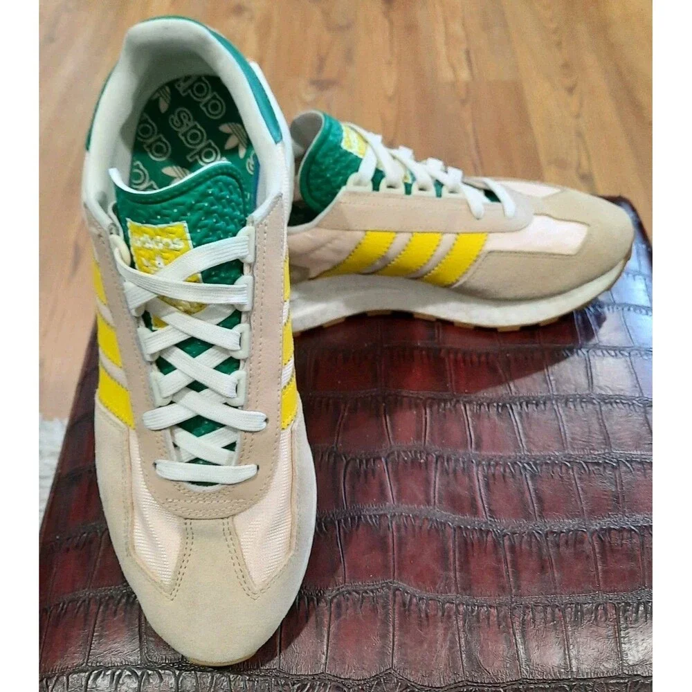 Adidas Retropy E5 Sneakers Bliss Orange Yellow GW6778 Retro Vibes 70s Tech Sz 10